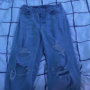 Wild Fable Straight Ripped Jeans